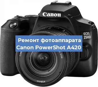 Ремонт фотоаппарата Canon PowerShot A420 в Краснодаре